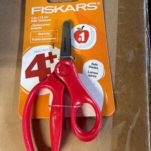 Fiskars Red Kids Scissors - 5 in.